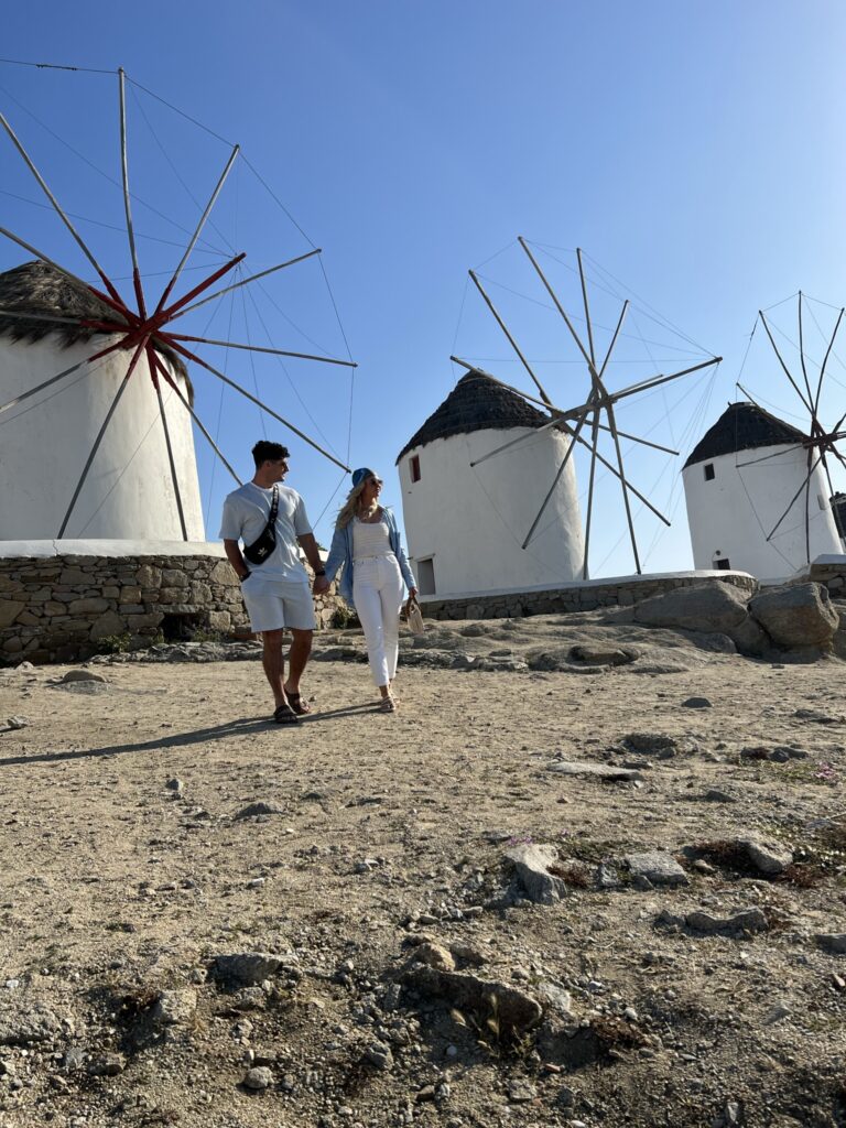 Windmills Mykonos Greece