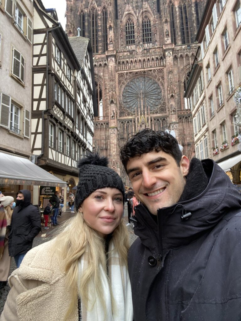 Strasbourg Cathedral selfie