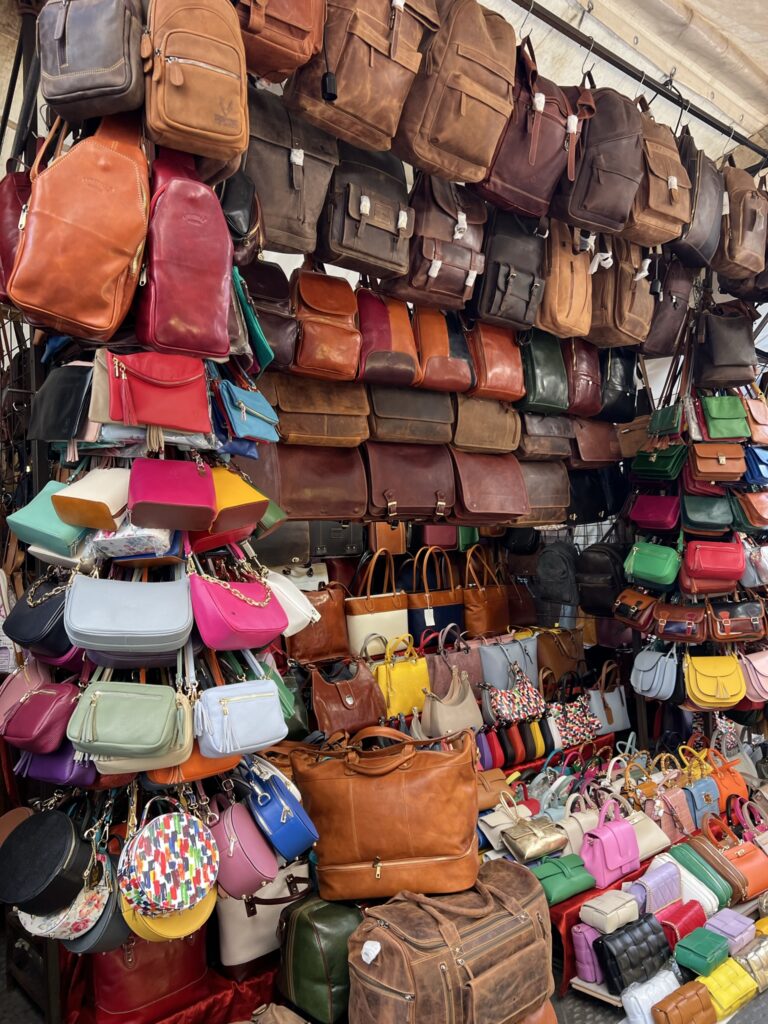 Booth at Firenze Leather Market