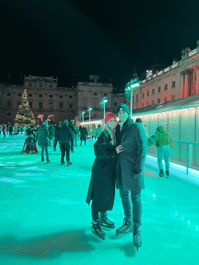 Somerset House Ice Skating Rink London