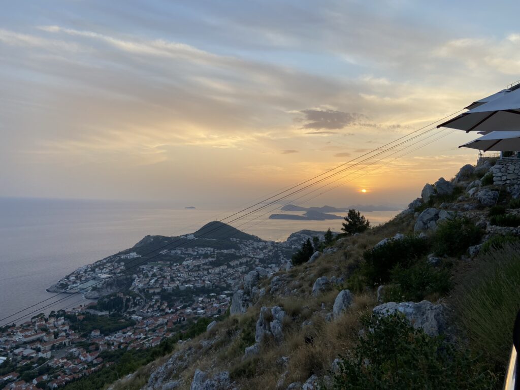 Mount SRD Dubrovnik, Croatia