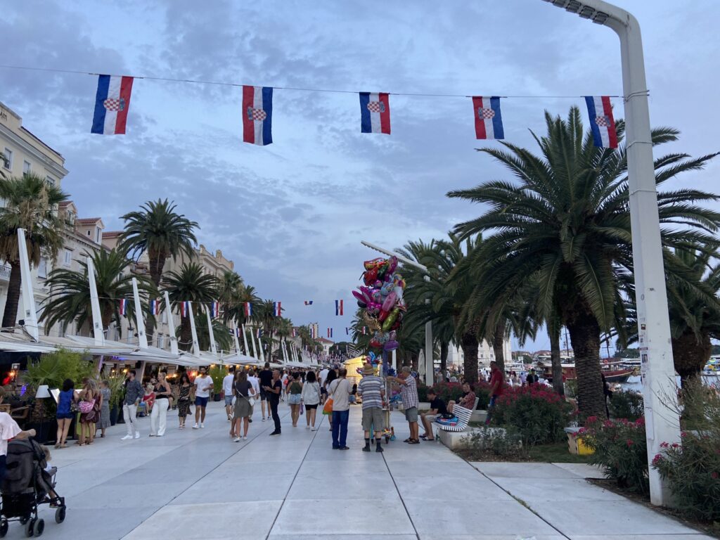 Riva Promenade Split, Croatia