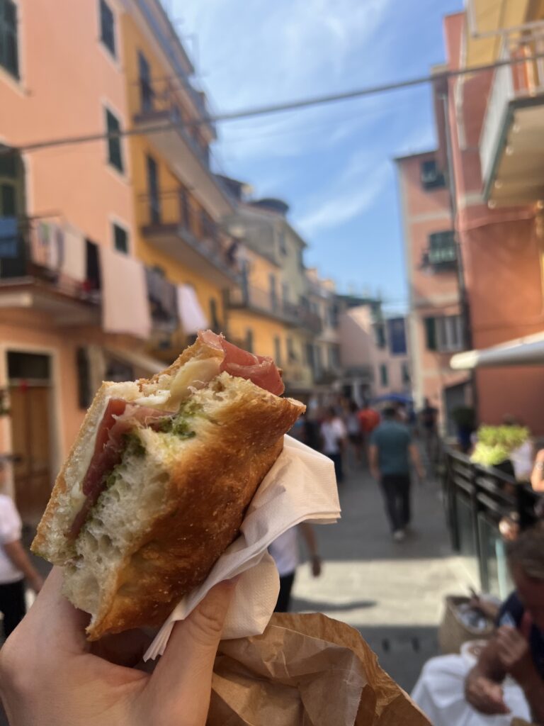 Pesto Paini in Cinque Terre, Italy
